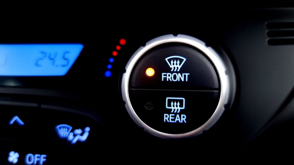 Make sure your car has a good heating and defroster system.